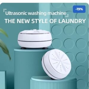24W Mini Ultrasonic Washing Machine