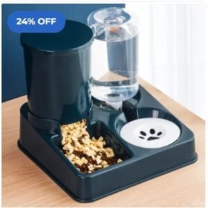 Automatic Cat Water & Food Bowl