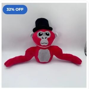 Colorful Gorilla Tag Plush Toy