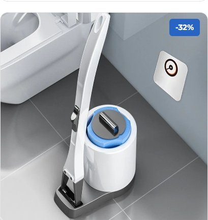 Disposable Household Toilet Brush