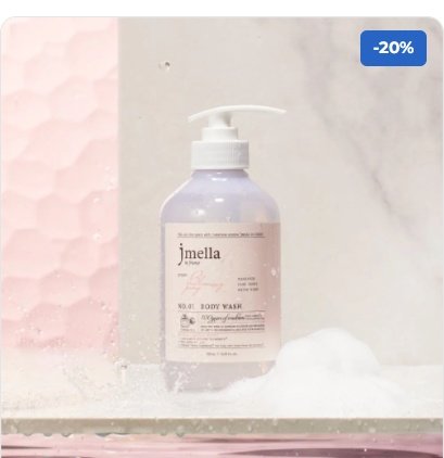 JMELLA Blooming Peony Body Wash