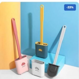 Silicone Wall-Mounted Toilet Brush