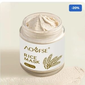 Vegan Organic Rice Face Mask